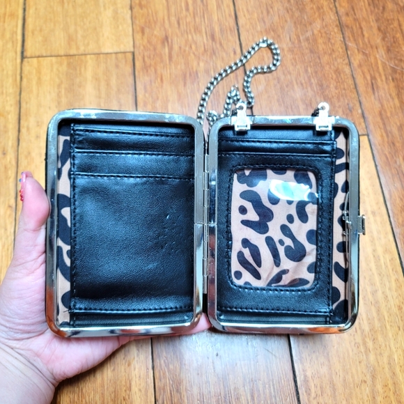 Nine West Sequins Chain Walllet - Picture 4 of 8